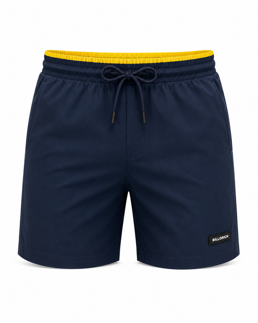 Short De Bain Mi-Long Avec Cordon De Serrage