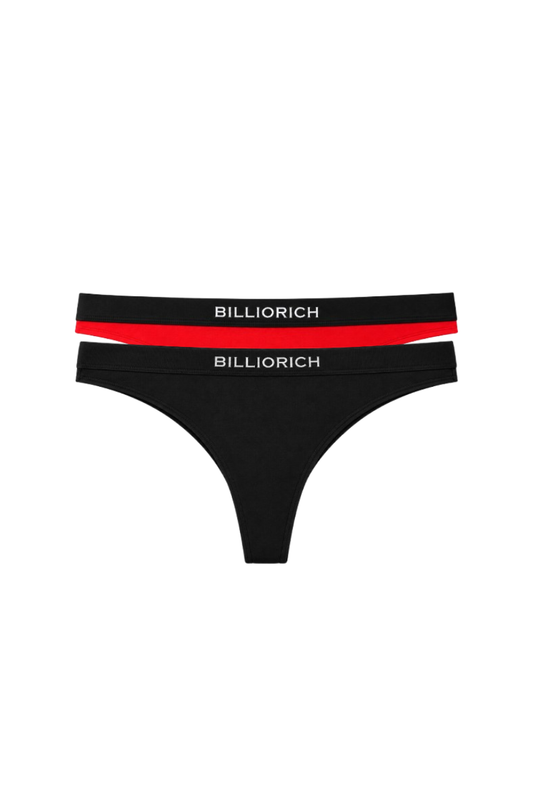Lot de 2 String - Cotton Stretch