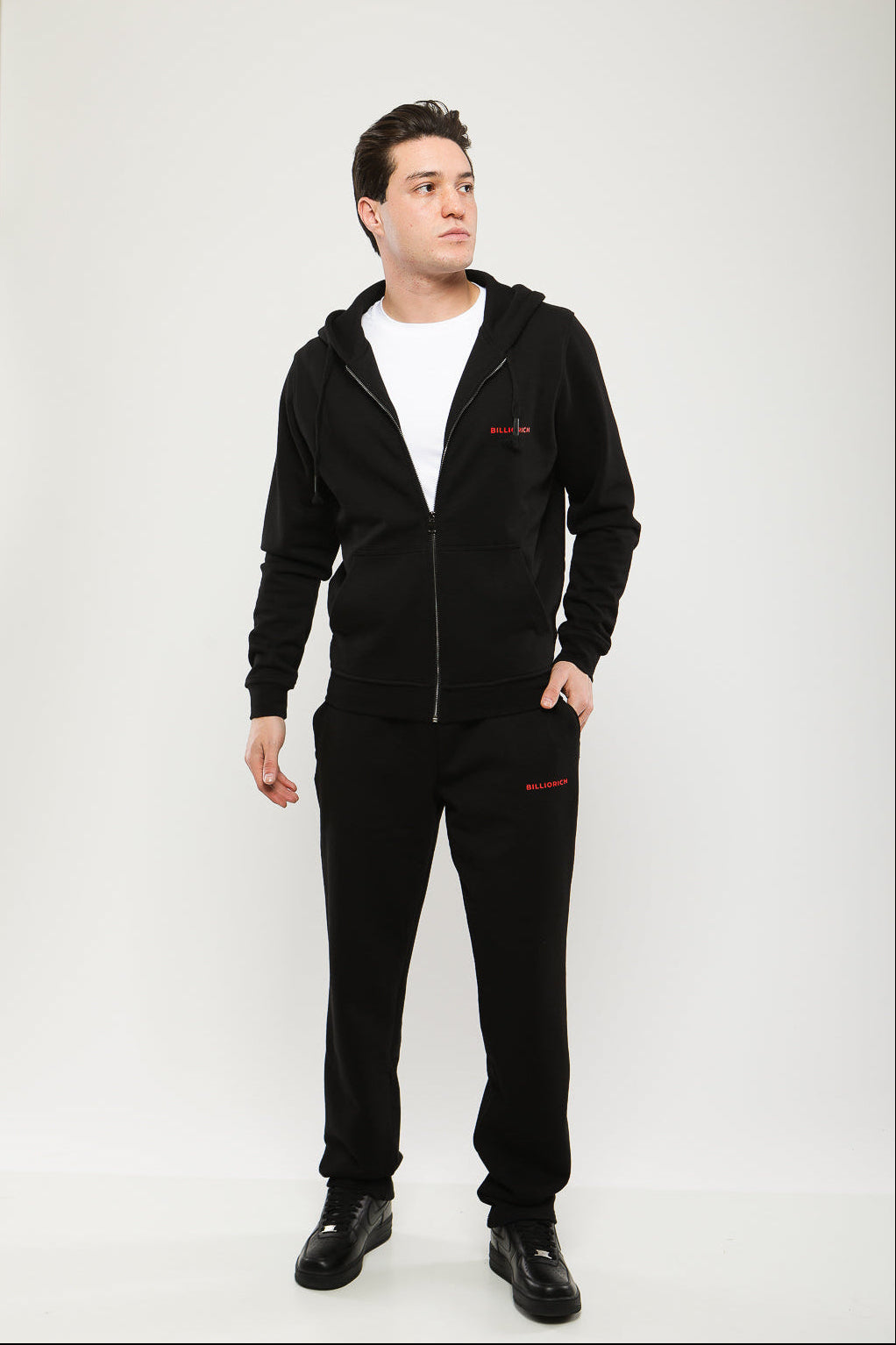 Sweat-Shirt À Capuche Zippé