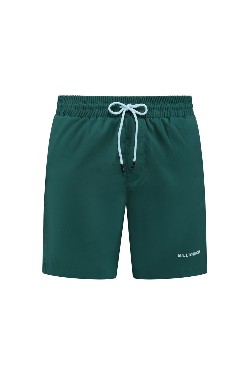 Short De Bain Mi-Long Avec Cordon De Serrage