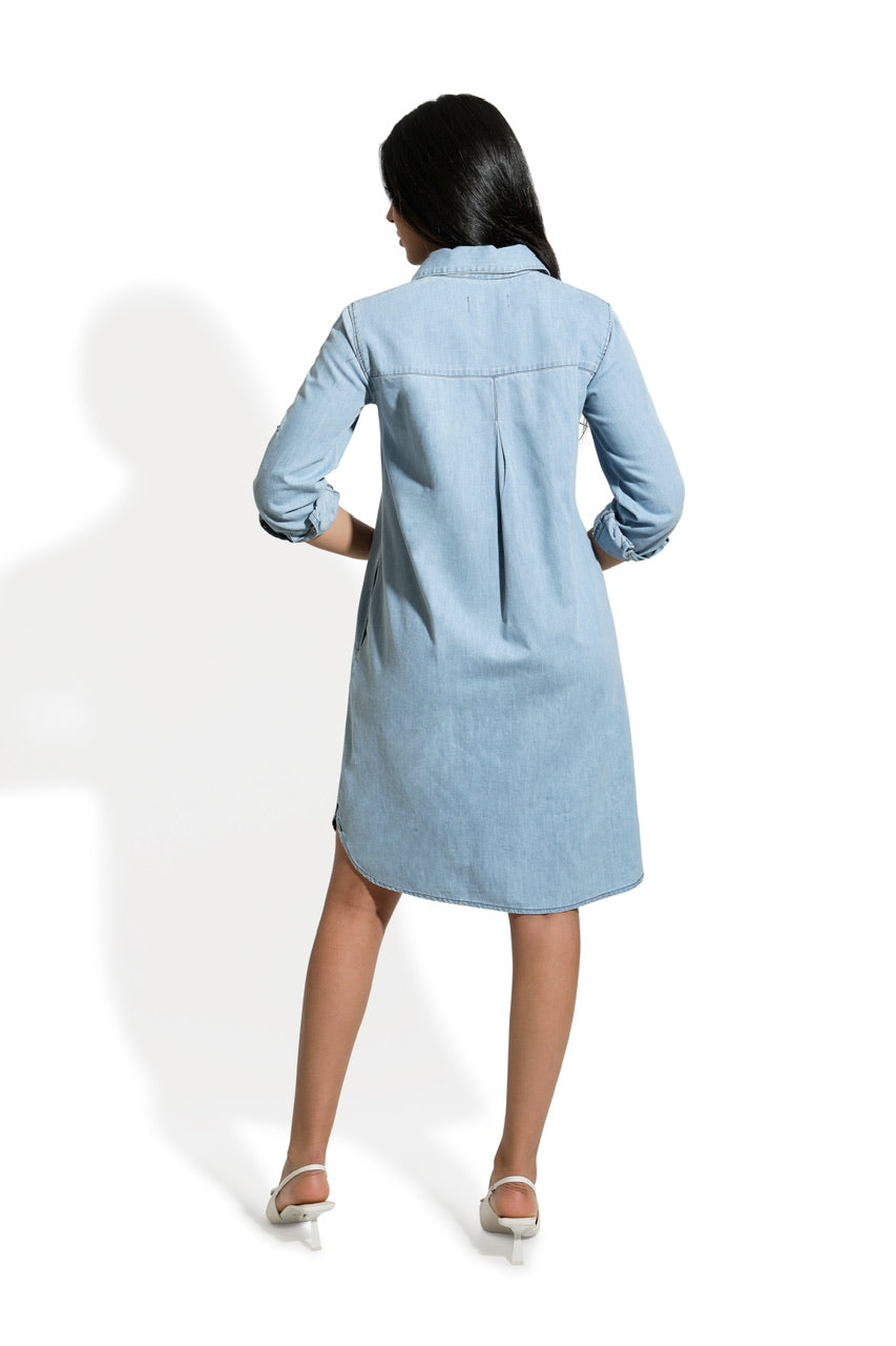Robe-Chemise En denim