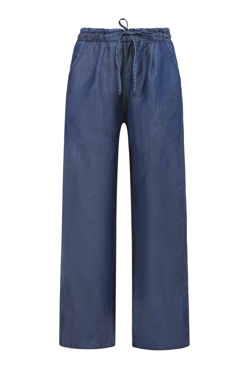 Pantalon large en denim