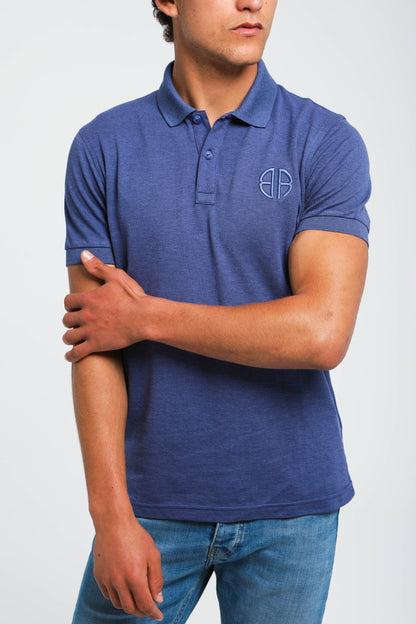 Polo Slim En Piqué