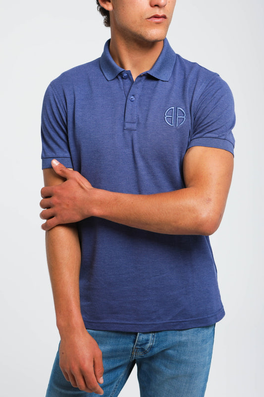 Polo Slim En Piqué