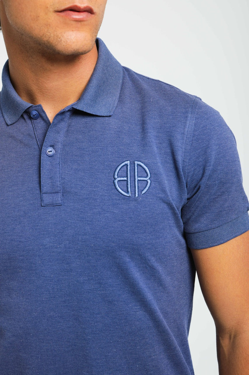 Polo Slim En Piqué