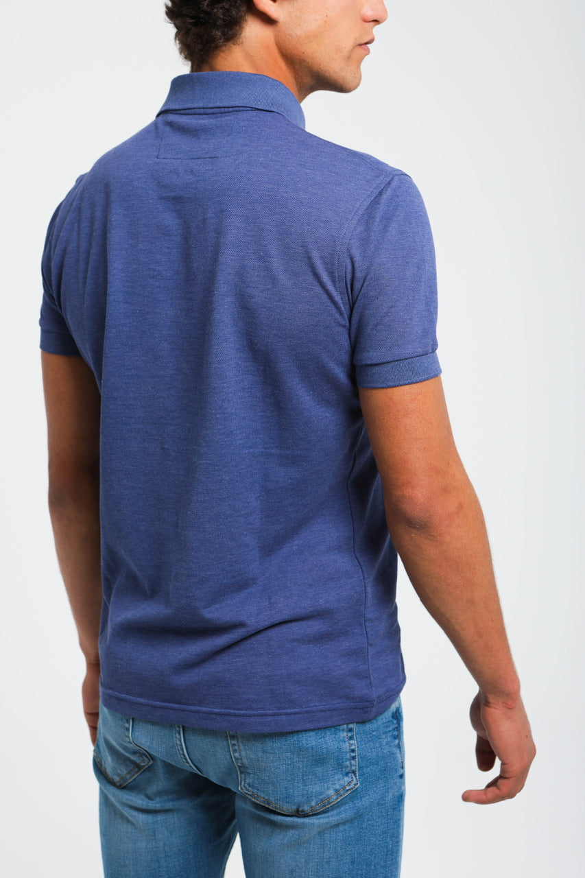 Polo Slim En Piqué