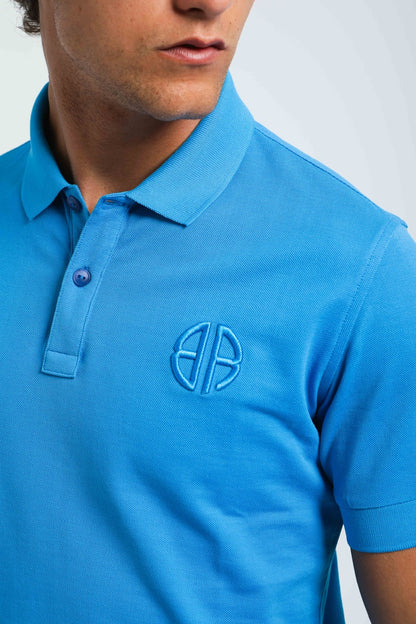Polo Slim En Piqué