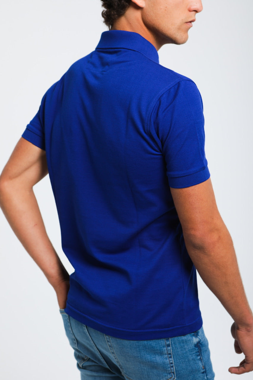 Polo Slim En Piqué