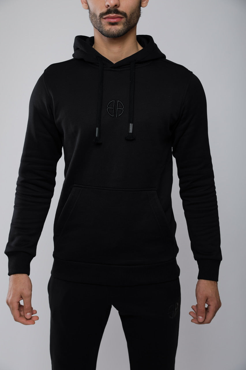 Sweat-Shirt À Capuche En Coton