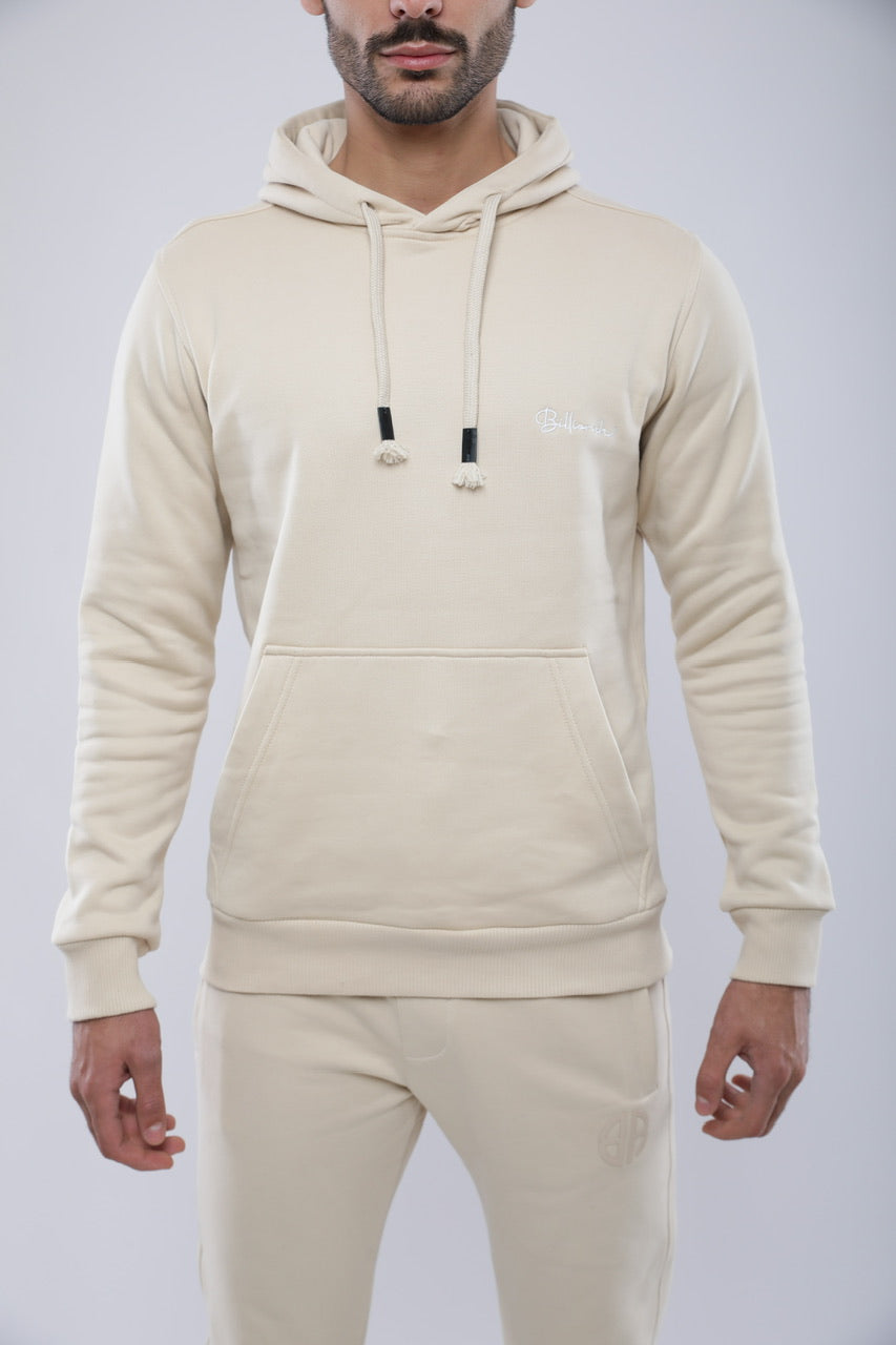 Sweat-Shirt À Capuche En Coton