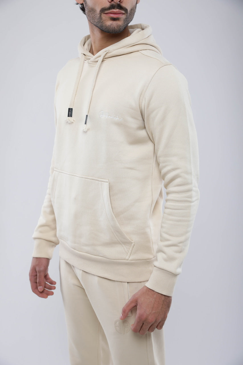Sweat-Shirt À Capuche En Coton