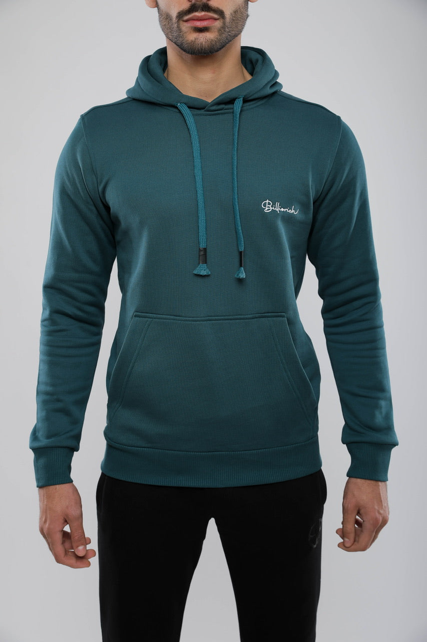 Sweat-Shirt À Capuche En Coton