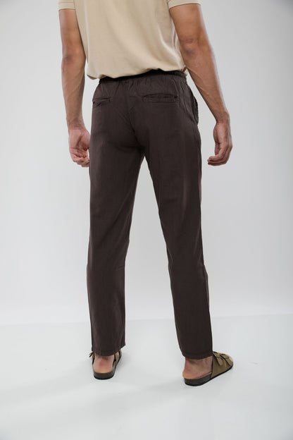 Pantalon léger en lin