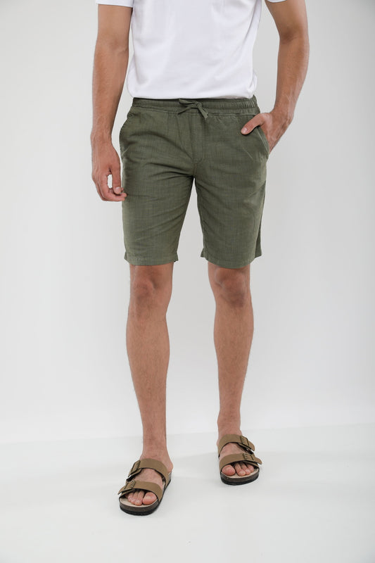 Short léger en lin