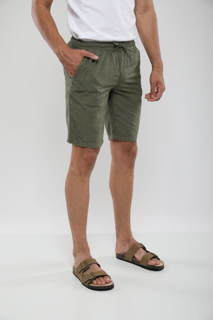 Short léger en lin