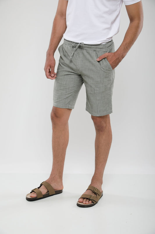 Short léger en lin