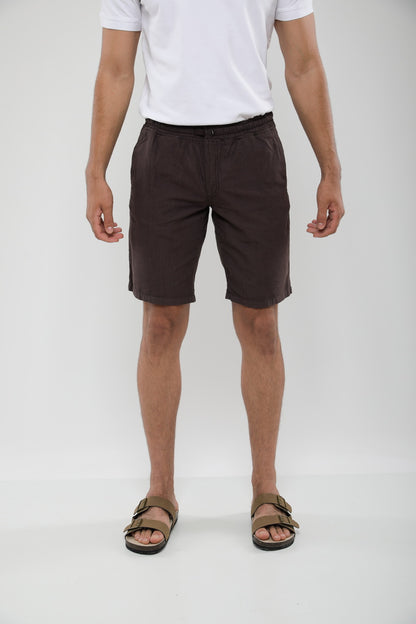 Short léger en lin