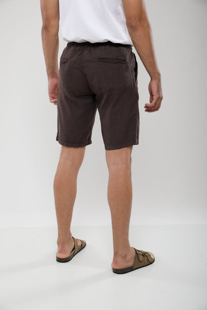 Short léger en lin