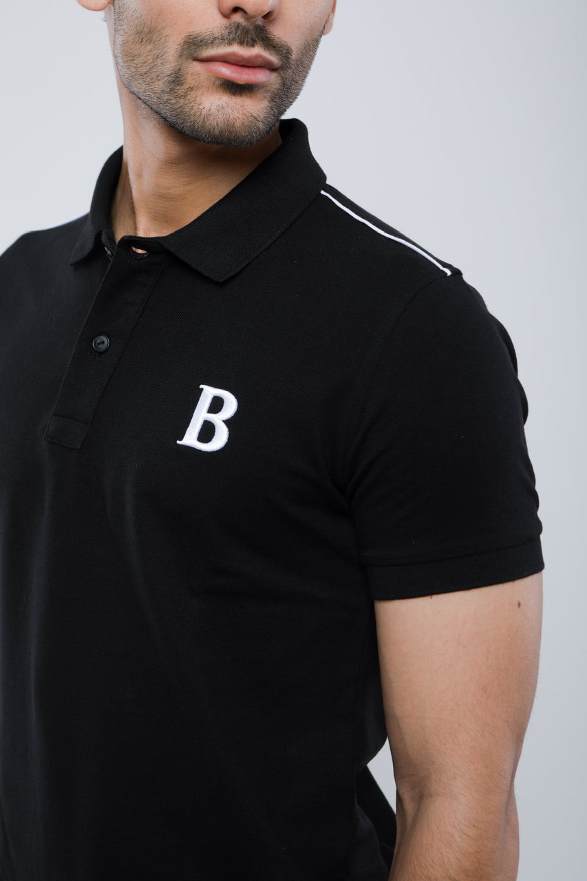 Polo Slim En Piqué