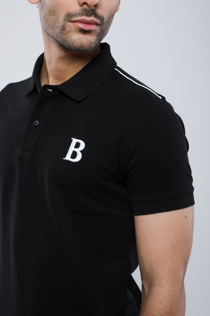 Polo Slim En Piqué