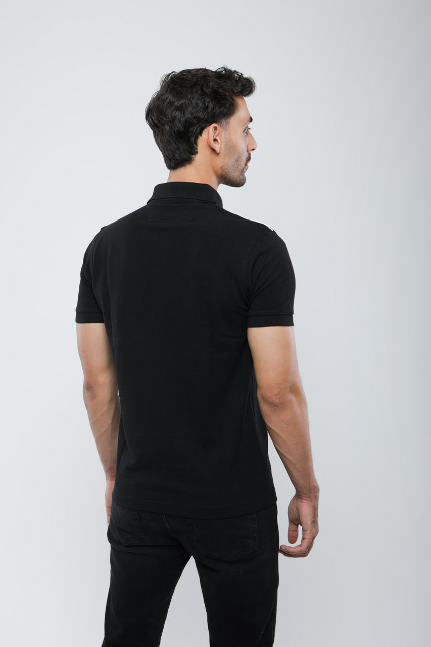 Polo Slim En Piqué
