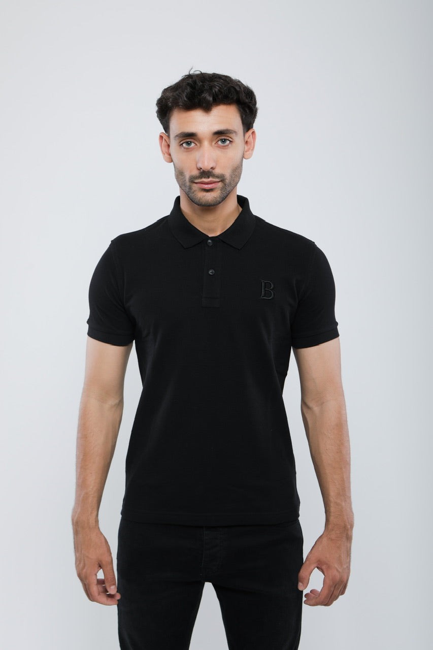 Polo Slim En Piqué