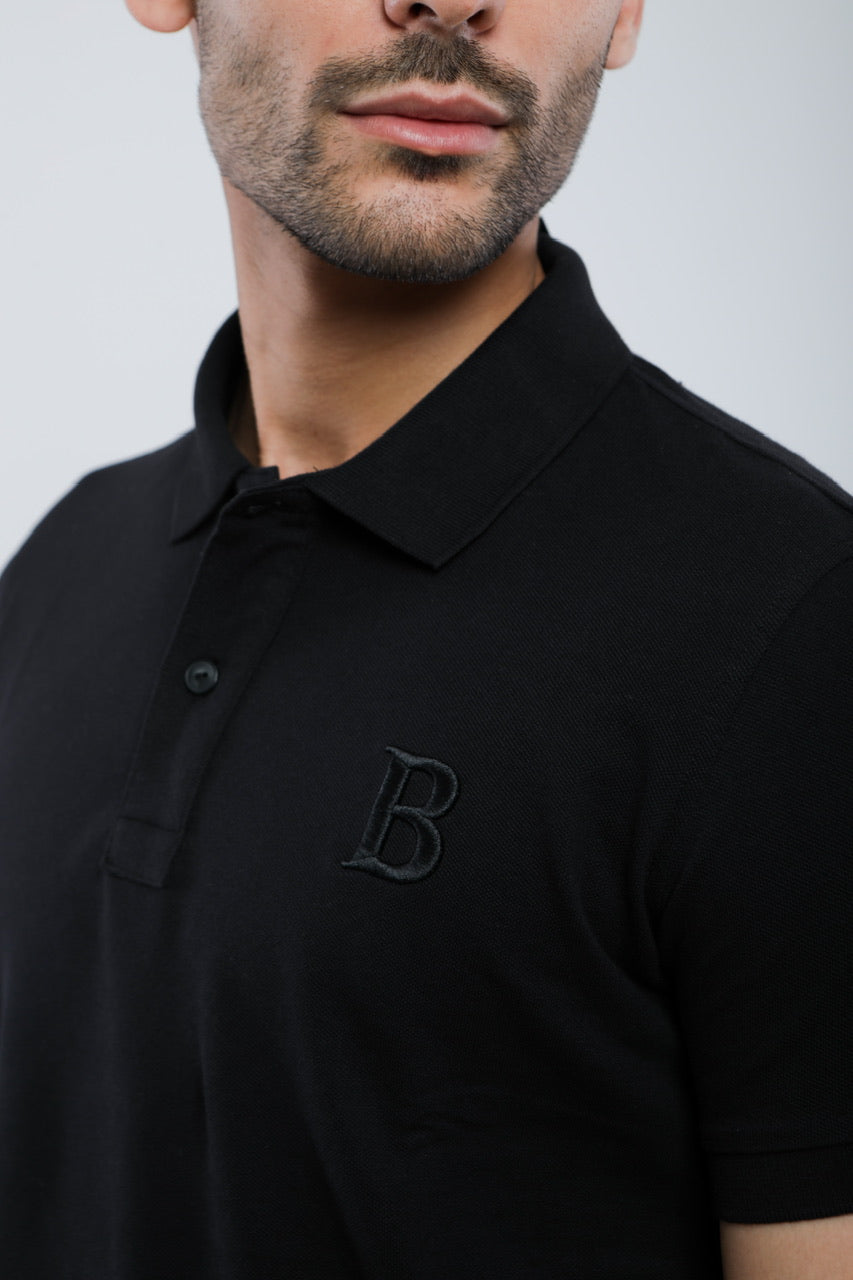 Polo Slim En Piqué