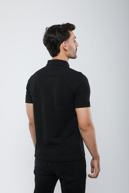 Polo Slim En Piqué