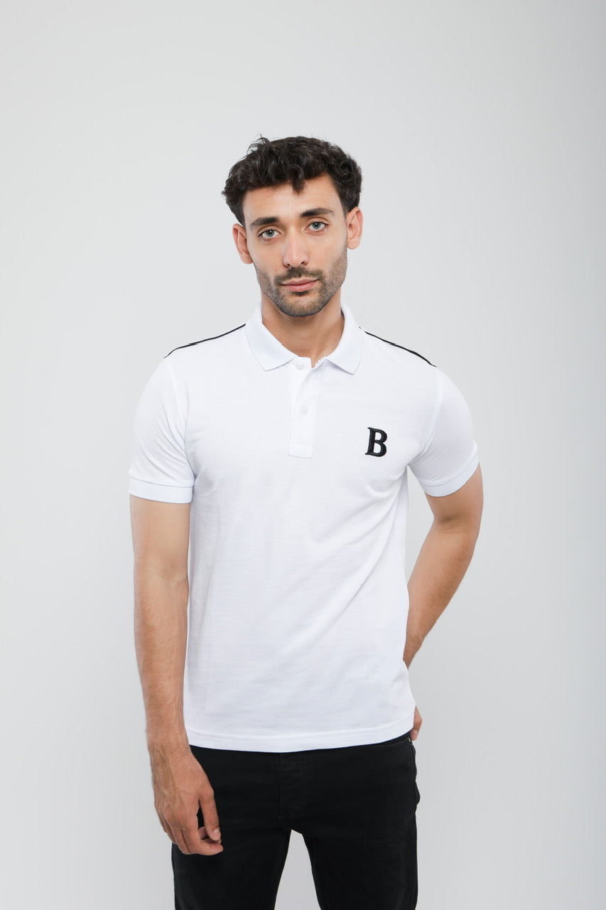 Polo Slim En Piqué