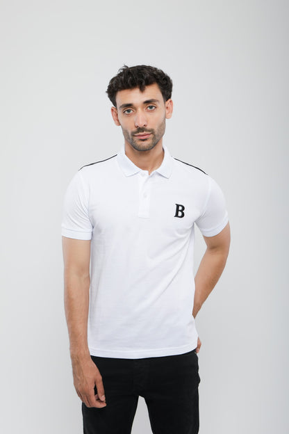 Polo Slim En Piqué