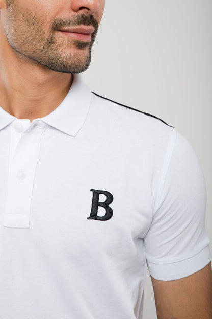 Polo Slim En Piqué