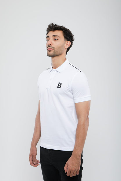 Polo Slim En Piqué