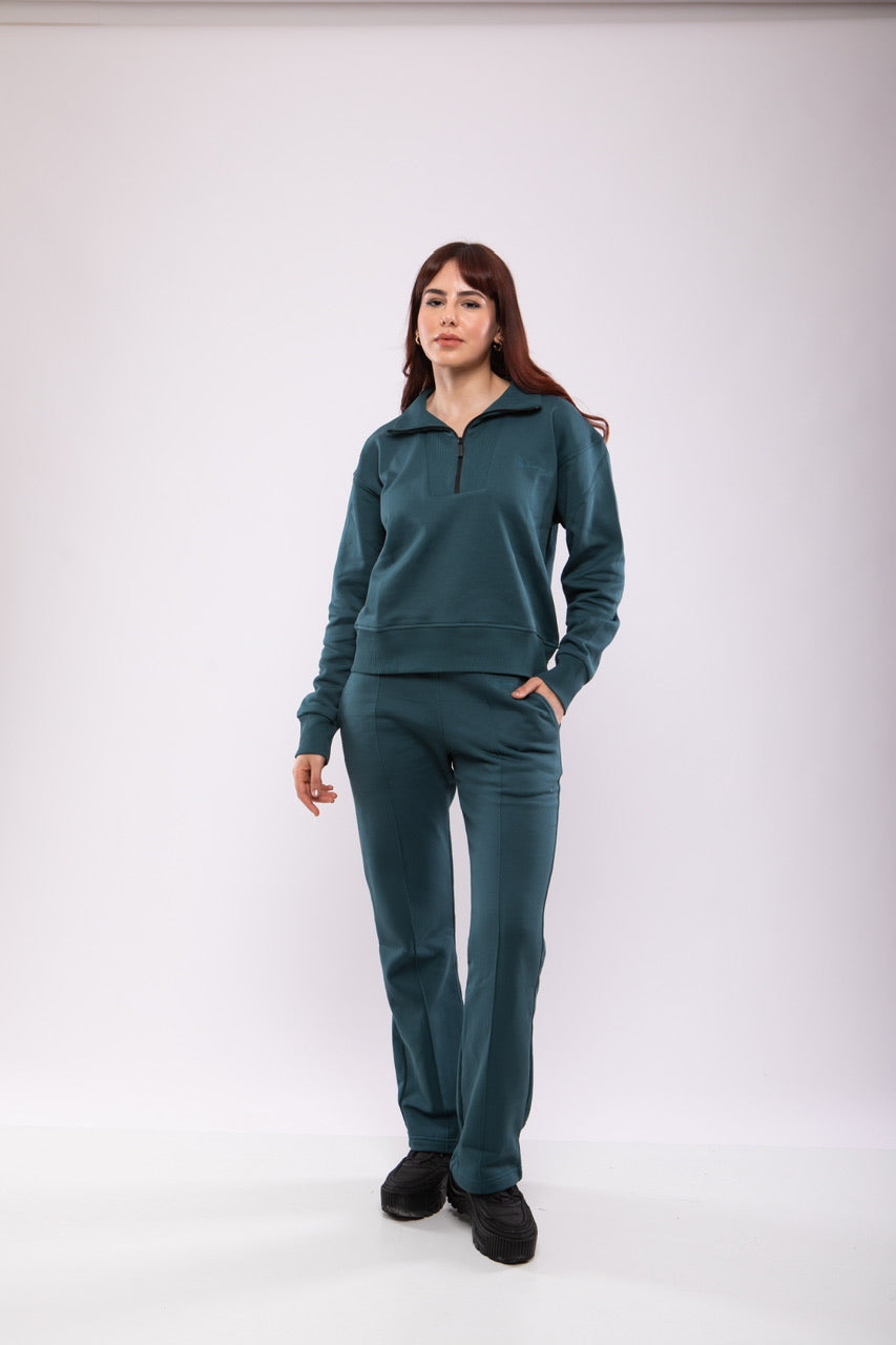 Pantalon Flare Jogging Femme