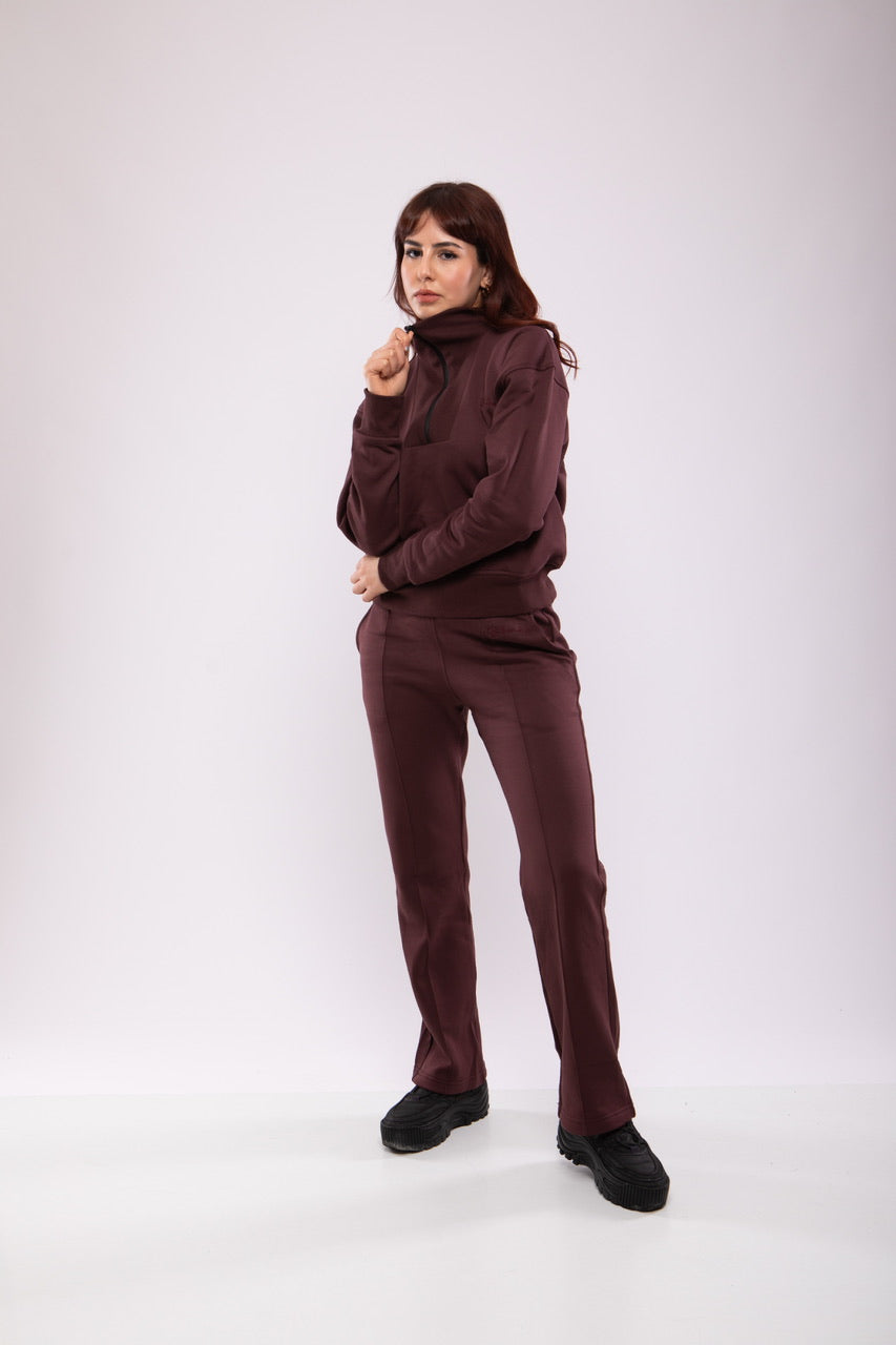 Pantalon Flare Jogging Femme