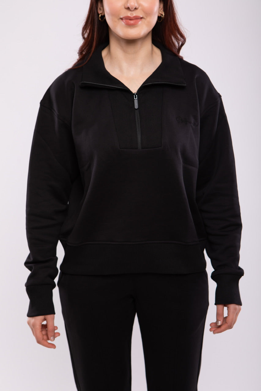 Sweat-shirt Zippé Femme
