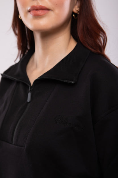 Sweat-shirt Zippé Femme