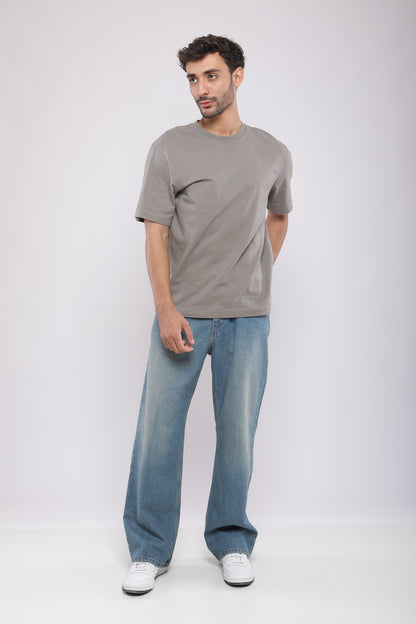 Pantalon large en denim