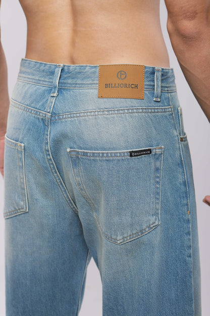 Pantalon large en denim