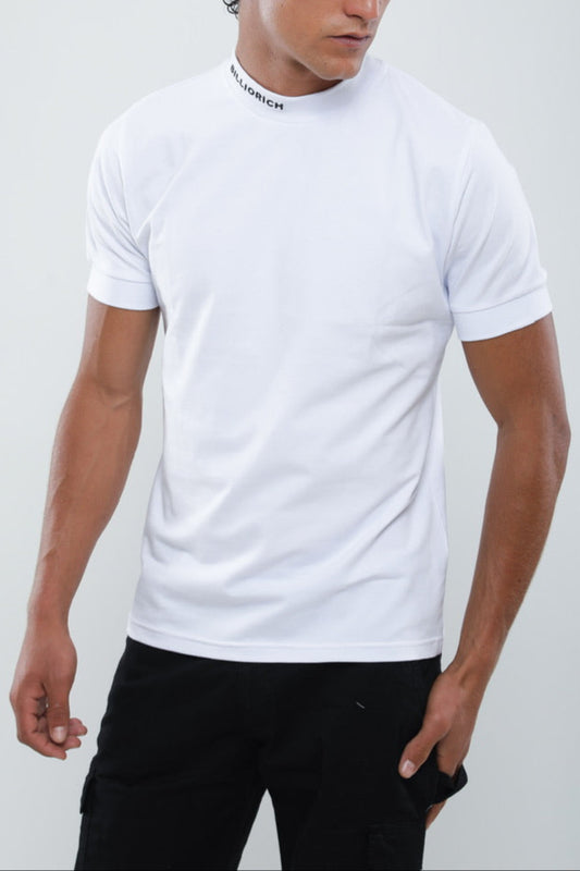 T-Shirt Col Montant Logo Col Billiorich