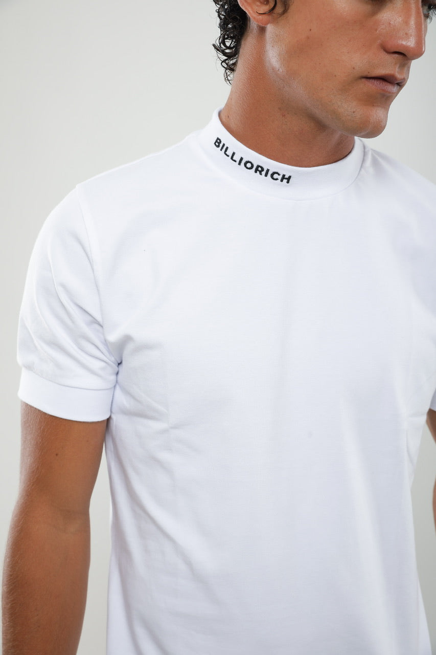 T-Shirt Col Montant Logo Col Billiorich