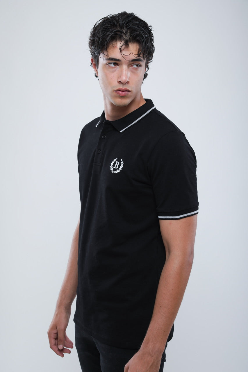 Polo Slim En Piqué