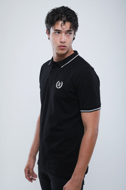Polo Slim En Piqué