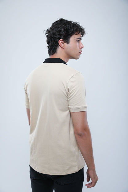 Polo Slim En Piqué