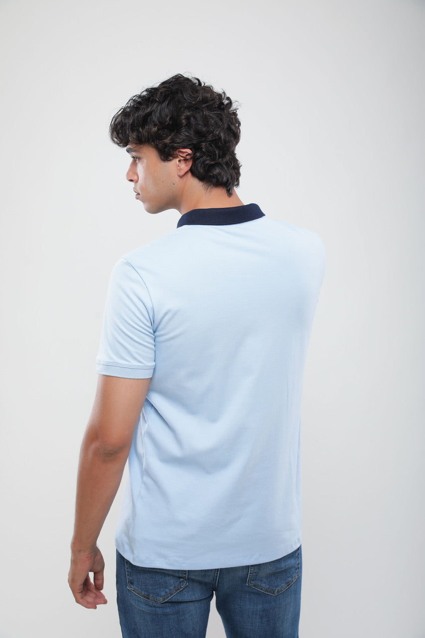 Polo Slim En Piqué