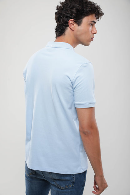 Polo Slim En Piqué