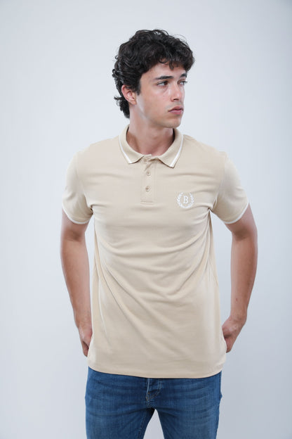 Polo Slim En Piqué