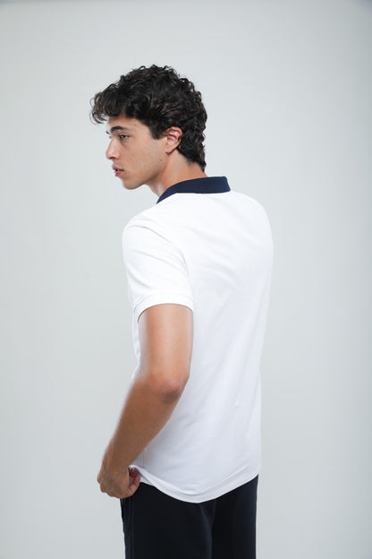 Polo Slim En Piqué