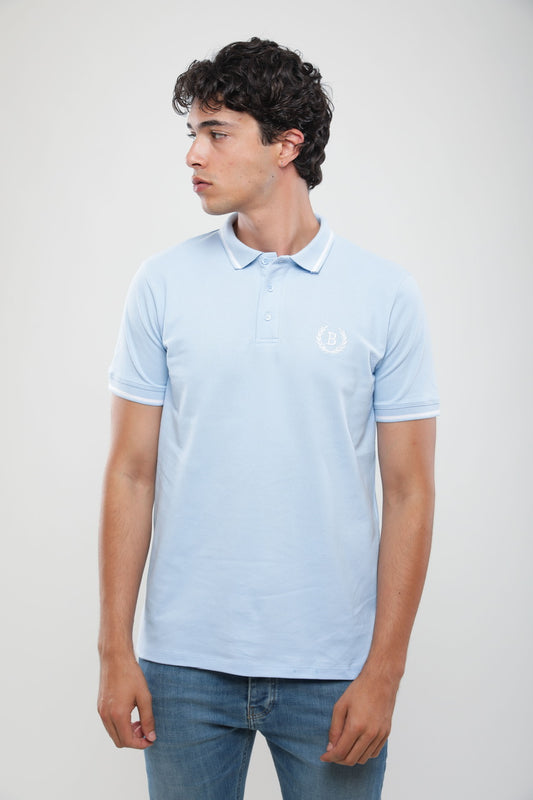 Polo Slim En Piqué
