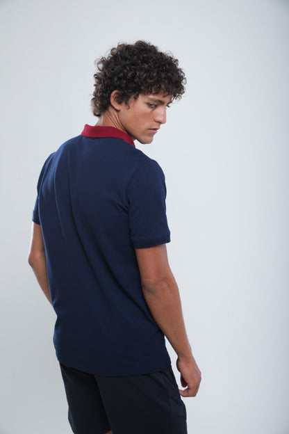 Polo Slim En Piqué