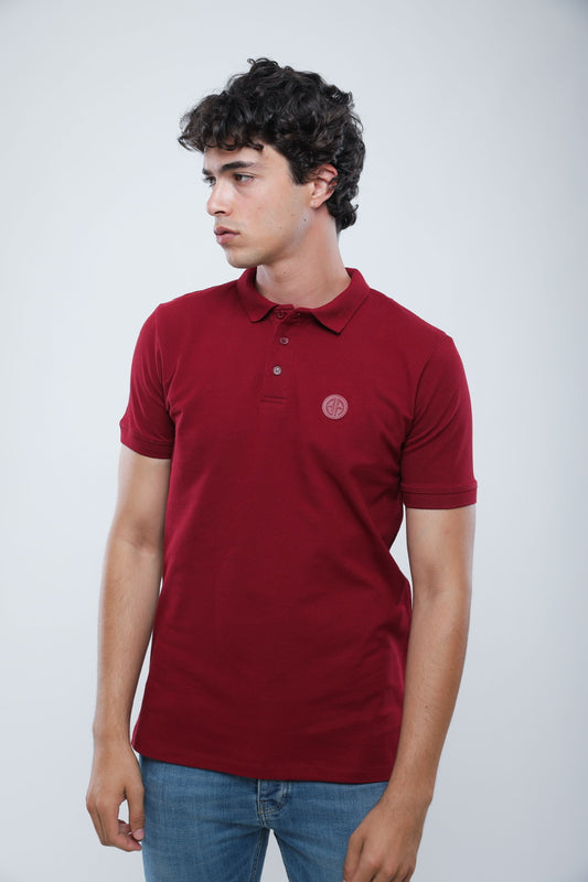 Polo Slim En Piqué